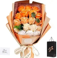 特価■ ソープフラワー 花束 枯れない花 フラワーギフト 造花 石鹸花 バラ