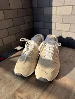 【美品】ニューバランス CM996WE2 ベージュ 26cm