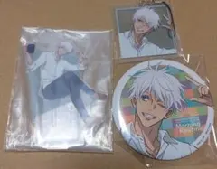 呪術廻戦 セガラッキーくじ 五条悟 アクリルスタンド 缶バッジ