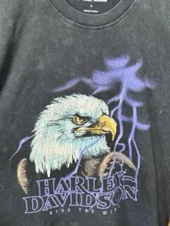 値下げ可　新品タグ付き　HARLEY-DAVIDSON Tシャツ　ビンテージ加工