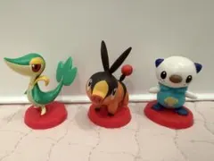 ポケモン チョコエッグ 旅立ちの3匹 ツタージャ・ポカブ・ミジュマル