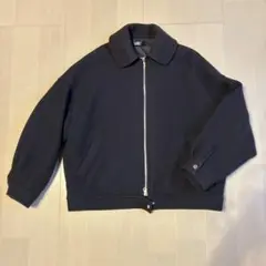 IAMI　IN　FACT... ダブルジップブルゾン　紺　レディース