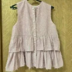fiolily キラキラトップス　ピンク