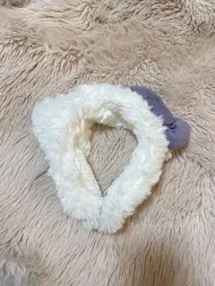 キティカチューシャ ホワイト パープル