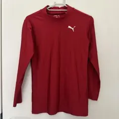 PUMA レッド 長袖Tシャツ 160