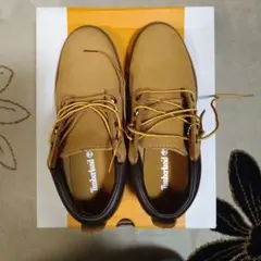 Timberland 防水カジュアルシューズ ベージュ・25.5cm