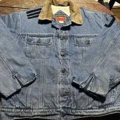 Wrangler HERO80s正 Gジャンデニムジャケット ボア裏地 Lサイズ