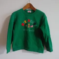 ミキハウスグリーン トレーナー