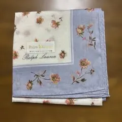 【新品未使用】Ralph Lauren ハンカチ 花柄 綿100%のサムネイル