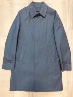 【未使用品】COMME CA ISM/ステンカラーコート/ダークグレー