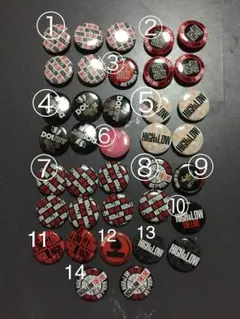 HIGH&LOW ミニ缶バッチ