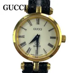 【電池交換済み】GUCCI グッチ 腕時計 オールドグッチ シェリーライン黒のサムネイル