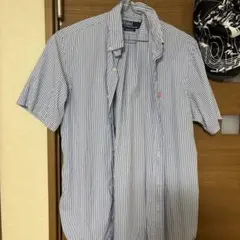 N.HOOLYWOOD ストライプ柄 半袖シャツ 切り替えデザイン - メルカリ