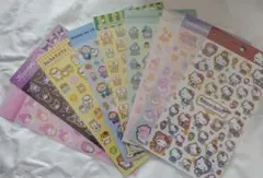 キキララのみ　サンリオ　箔押し　　リトルツインスターズ　シール　キャンドゥ