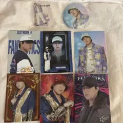 FANTASTICS 世界 ミニアクリルスタンド 缶バッジ トレカ