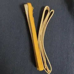 金色と黄色の帯締め2本セット