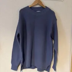 美品CIAOPANIC TYPYチャオパニックブルー セーター ニットメンズ