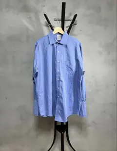 Brooks Brothers 青 コットン 長袖シャツ 16-33
