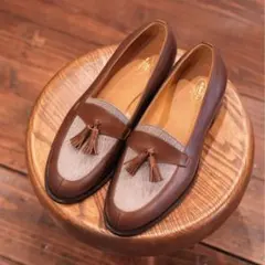 柿乃葉別注　Le Yucca's Tassel Saddle Loafer 柿乃葉別注 Le Yucca's Tassel Saddle Loafer - メルカリ