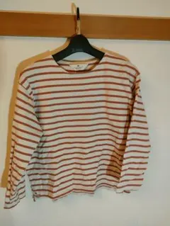 H&M ストライプ柄 長袖Tシャツ US8/10