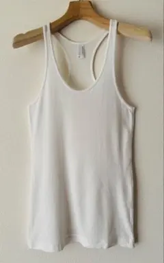 【希少】American Apparel タンクトップ ホワイト XSのサムネイル