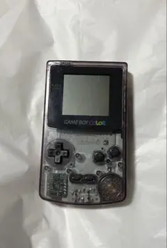 ゲームボーイカラー クリアパープル ニンテンドー