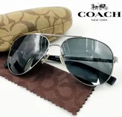 COACH サングラス ティアドロップ ケース付 R8YC347