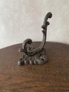 アンティーク風　鋳鉄製壁掛けフック