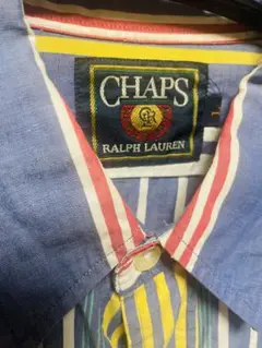 CHAPS RALPH LAUREN ストライプ長袖シャツ