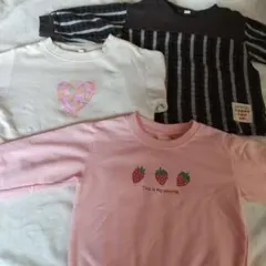 トレーナー 裏毛　長袖　トップス　まとめ売り　90