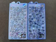 正規品 ボンボンドロップシール よるねこ みずいろ 2点セット