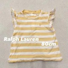 Ralph Lauren ストライプ Tシャツ 80cm