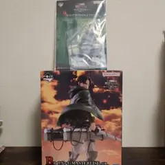 進撃の巨人　一番くじ　Ｂ賞　D賞　リヴァイ　マスターライズ　アクリルスタンド