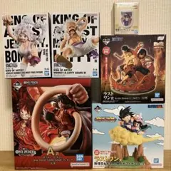 一番くじ　ドラゴンボール・ワンピース　フィギュアスペシャルセット