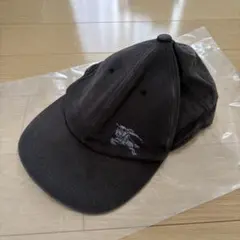 日本製 バーバリーブラックレーベル 帽子 黒 ベースボールキャップのサムネイル