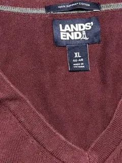 00s'LANDS'END コットンニット