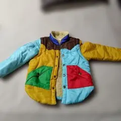 BEAMS mini　カラフル中綿コート