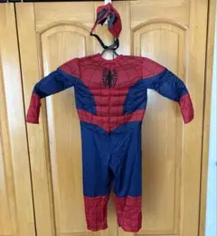 スパイダーマン キッズ コスチューム マスク付き