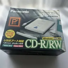 希少価値　パナソニック　ポータブルCD-R/RWドライブ　KXL-RW20AN KXL-CB20AN 概要 - DVD－ROM＆CD－R／RWドライブ