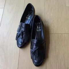 Luca Grossi ブラックローファー