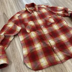 Kearney House ラガーシャツ Mサイズ ブラウンストライプ Kearney House ラガーシャツ Mサイズ ブラウンストライプ