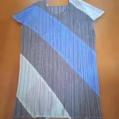PLEATS PLEASE ノースリーブワンピース 23SS CROSSROAD - メルカリ