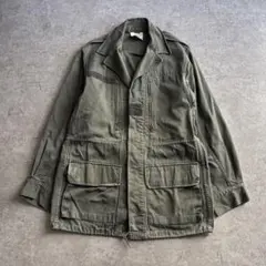 実物 フランス軍 M-64 フィールドジャケット ユーロヴィンテージ M相当
