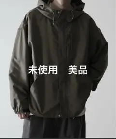 RUUBON リラックスボリューム マウンテンパーカー　カーキ　美品