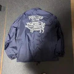 PORKCHOP コーチジャケット ネイビー