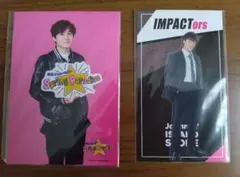 【未開封】IMPACTors 椿泰我　フォト&ステッカー