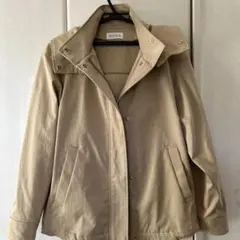 PLST プラステ　ポリエステルツイルマウンテンパーカー　ベージュ　S