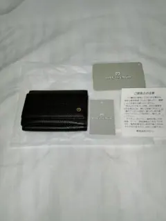 新品 未使用 ミラショーン MILA SCHON 三つ折り財布 ミニ財布