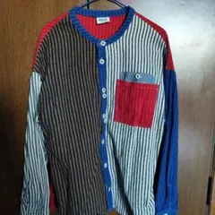 BREEZE 総柄ネルシャツ 140cm