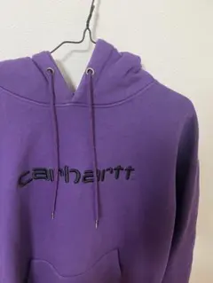 carhartt 紫 フーディーXXL 古着